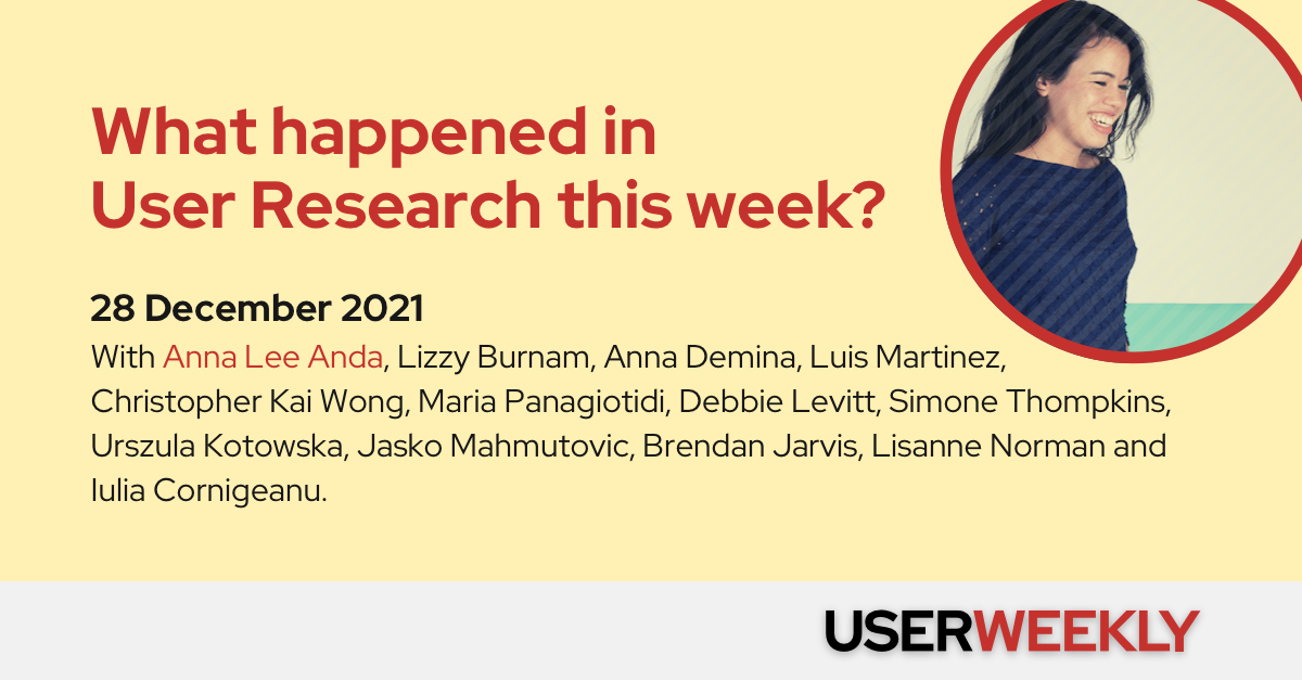 User Weekly #27, December 28