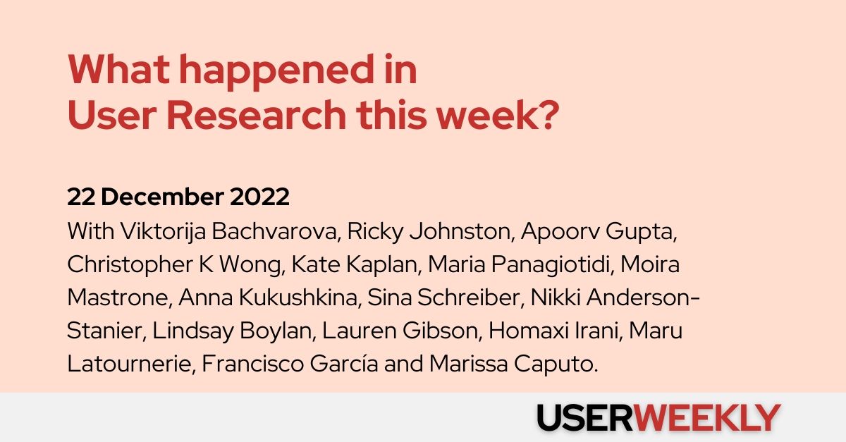 🗞 What UX Researchers can Learn From Therapists